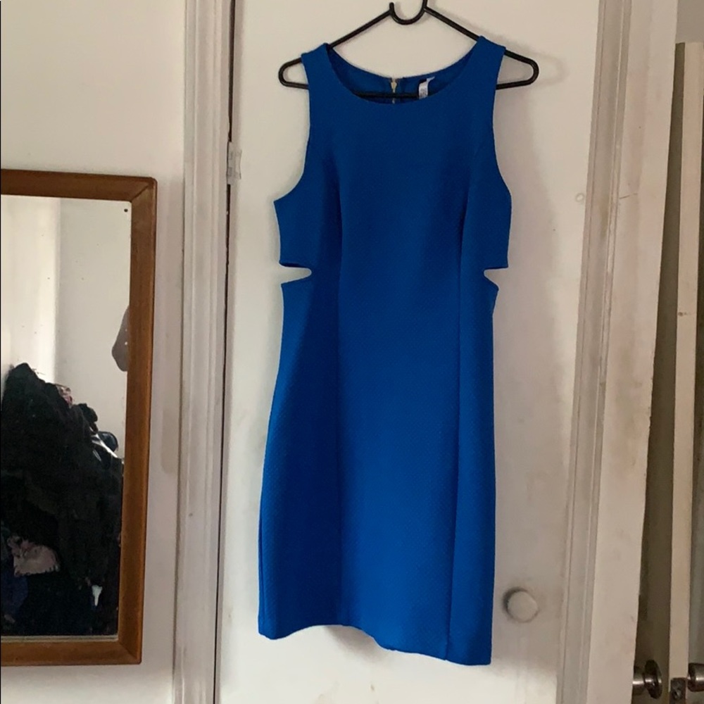 Blue dress